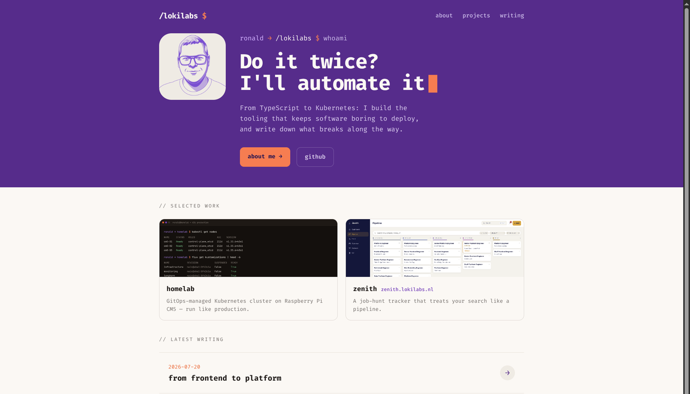lokilabs.nl screenshot